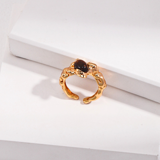 Nature’s Embrace Tiger’s Eye Ring