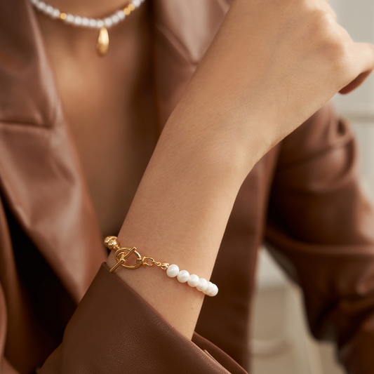 Classic Harmony Pearl Bracelet