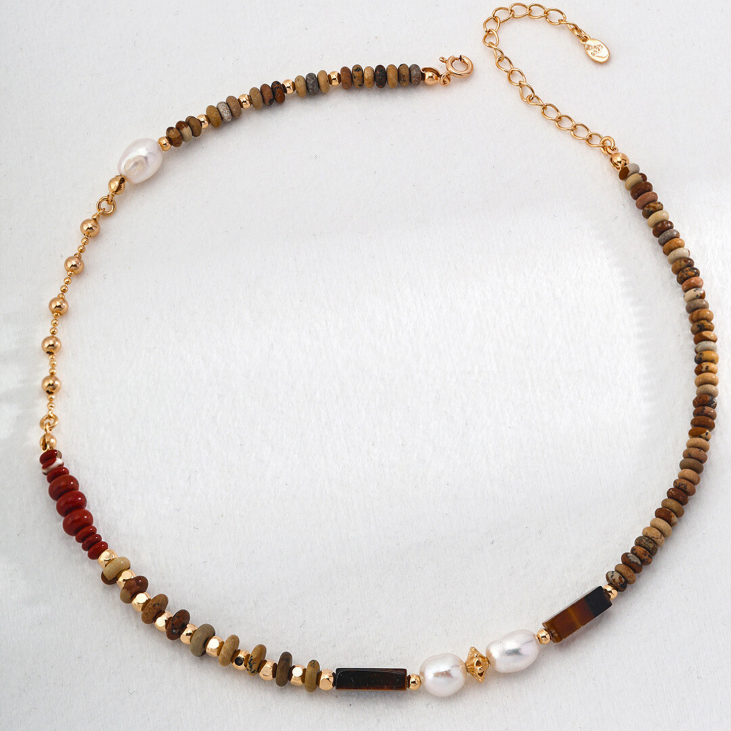 Tiger's Eye Earthly Harmony Necklace