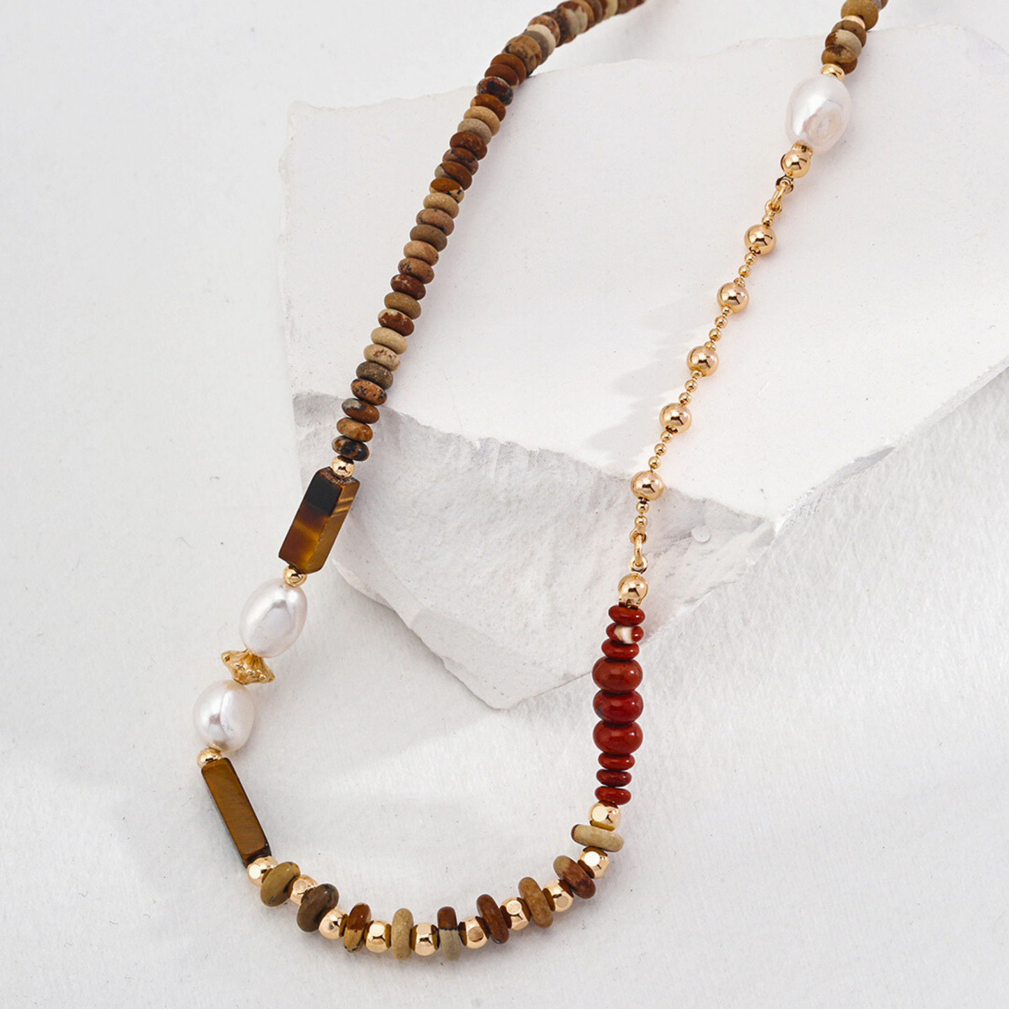 Tiger's Eye Earthly Harmony Necklace