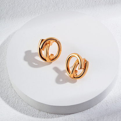 Minimalist Wrapped Hoops