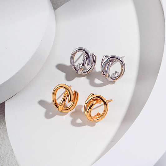 Minimalist Wrapped Hoops