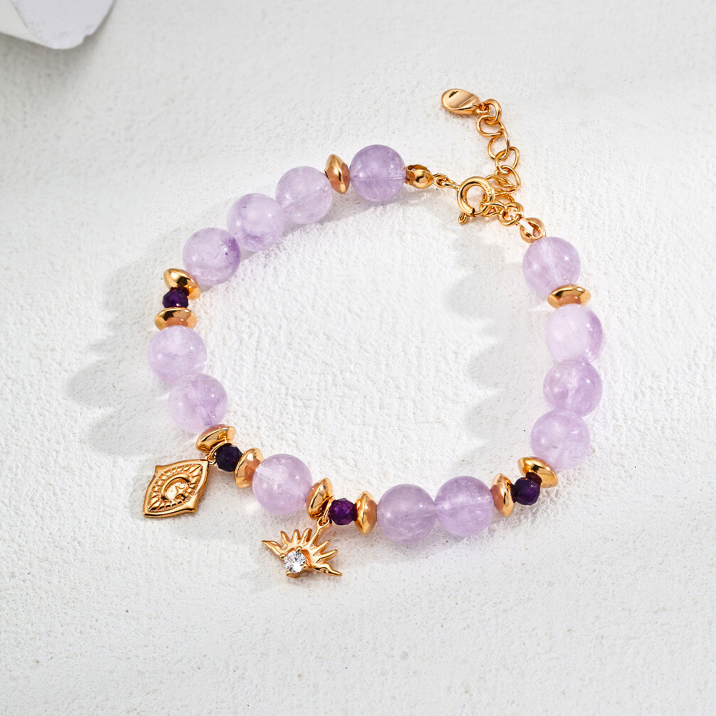 Amethyst Dreamcatcher Bracelet