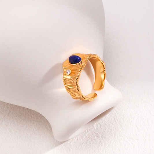 Night Sky Lapis Lazuli Ring