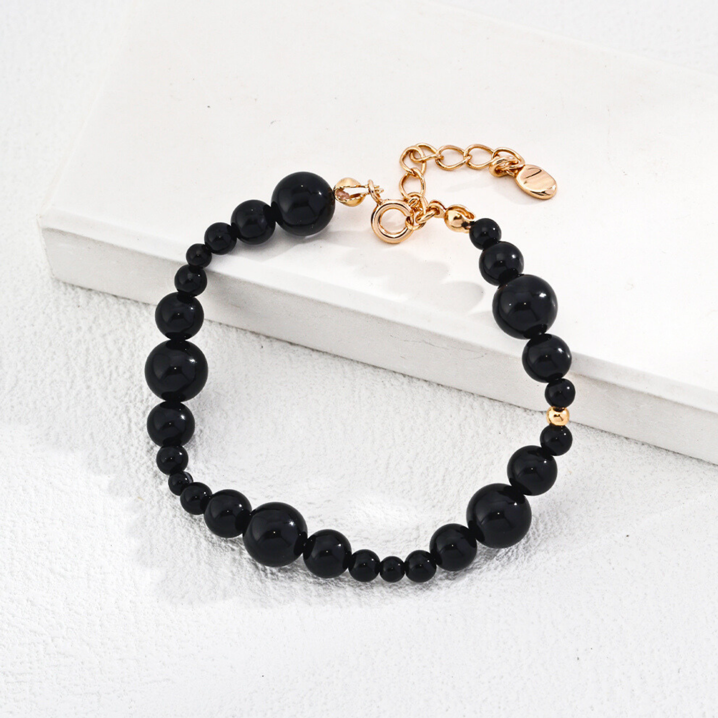 Midnight Black Onyx Bracelet