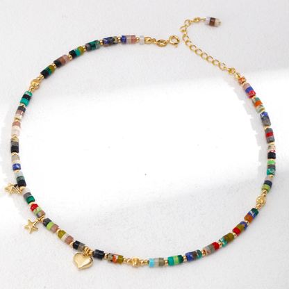 Tropical Essence Gemstone Necklace