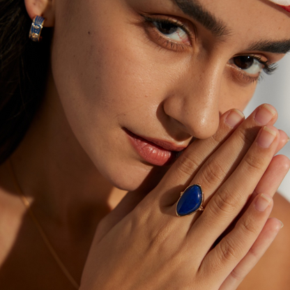 Lapis Lazuli Twilight Whisper Ring